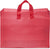 Frosted Red Plastic Bags with Handles