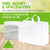 Frosted White Plastic Bags with Handles