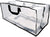 Maximize storage space efficiently with clear plastic bags featuring secure zippers, ensuring easy visibility and protection for your items.