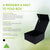 10x10x5 Black Magnetic Boxes Bulk Carton