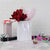 6x3x9 Extra Small White Paper Bags with Ribbon Handles