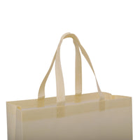 200 Pack 14.5x6.6x14 Beige Heat Sealed Reusable Fabric Bags Bulk Carton