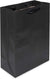10x5x13 Medium Black Paper Bags with Ribbon Handles