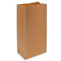 500 Pack 4 LB SOS Paper Snack Bags Bulk Carton