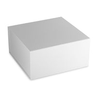 15 Pack 10x10x5 White Magnetic Boxes Bulk Carton