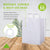 12x10x16 Solid White Plastic Bags with Handles