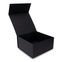 15 Pack 12x12x6 Black Magnetic Boxes Bulk Carton
