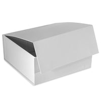 15 Pack 14x14x6 White Magnetic Boxes Bulk Carton
