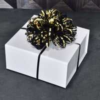 15 Pack 6x6x3 White Magnetic Boxes Bulk Carton