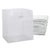 13x10x15 Frosted White Takeout Bags with Die Cut Handles