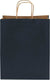 10x5x13 Medium Navy Blue Paper Bags with Handles