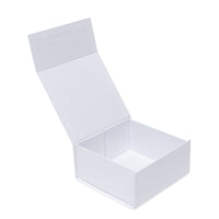 15 Pack 6x6x3 White Magnetic Boxes Bulk Carton