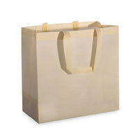 200 Pack 14.5x6.6x14 Beige Heat Sealed Reusable Fabric Bags Bulk Carton