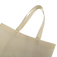 200 Pack 14.5x6.6x14 Beige Heat Sealed Reusable Fabric Bags Bulk Carton