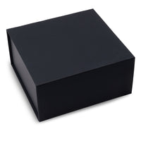15 Pack 8x8x4 Black Magnetic Boxes Bulk Carton