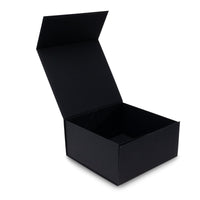 15 Pack 10x10x5 Black Magnetic Boxes Bulk Carton