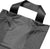 8x4x10 Small Frosted Black Plastic Bags with Handles