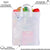 12x10x16 Solid White Plastic Bags with Handles
