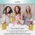 Reusable Gold Glitter Gift Bags