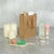 6x3x9 Extra Small Brown Paper Bags with Ribbon Handles