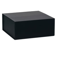 15 Pack 14x14x6 Black Magnetic Boxes Bulk Carton