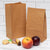 500 Pack 4 LB SOS Paper Snack Bags Bulk Carton