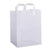 12x10x16 Solid White Plastic Bags with Handles
