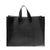 16x6x12 Large Frosted Black Plastic Bags with Handles Bulk Carton