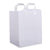 12x10x16 Solid White Plastic Bags with Handles