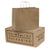 16x6x12 Large Brown Paper Bags with Handles Bulk Carton