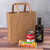 9x4x10 Small Flat Handle Paper Bags