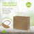 16x6x12 Large Brown Paper Bags with Handles Bulk Carton