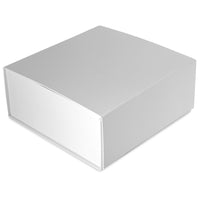 15 Pack 14x14x6 White Magnetic Boxes Bulk Carton