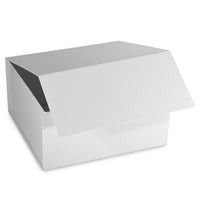 15 Pack 10x10x5 White Magnetic Boxes Bulk Carton