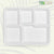 5 Compartment Serving Trays
