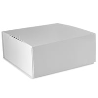 15 Pack 14x14x6 White Magnetic Boxes Bulk Carton