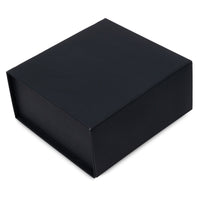 Prime Line Packaging Mini Black Magnetic Gift Boxes with Collapsible Lid for Small Business, Holiday, Birthdays, Weddings, Storage, Bulk, 6x6x3, 15 Pack