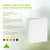 8x4x10 Small White Paper Bags with Handles Bulk Carton