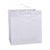 14x10x14.75 Solid White Plastic Bags with Clip Loop Handles