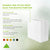 16x6x12 Large White Paper Bags with Handles Bulk Carton