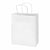8x4x10 Small White Paper Bags with Handles