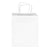 10x6.75x12 White Paper Takeout Bags with Handles