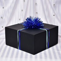 15 Pack 12x12x6 Black Magnetic Boxes Bulk Carton
