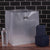13x10x15 Frosted White Takeout Bags with Die Cut Handles