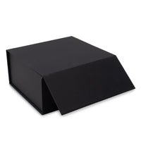 15 Pack 8x8x4 Black Magnetic Boxes Bulk Carton