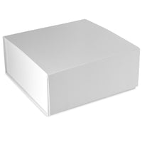 15 Pack 14x14x6 White Magnetic Boxes Bulk Carton