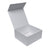 15 Pack 8x8x4 White Magnetic Boxes Bulk Carton