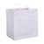 14x10x14.75 Solid White Plastic Bags with Clip Loop Handles