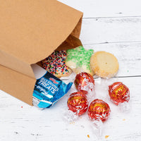 500 Pack 4 LB SOS Paper Snack Bags Bulk Carton