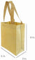 Metallic Glitter Gift Bags with Handles
